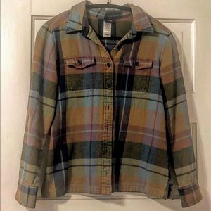 Patagonia Plaid Flannel shirt Sz 2
